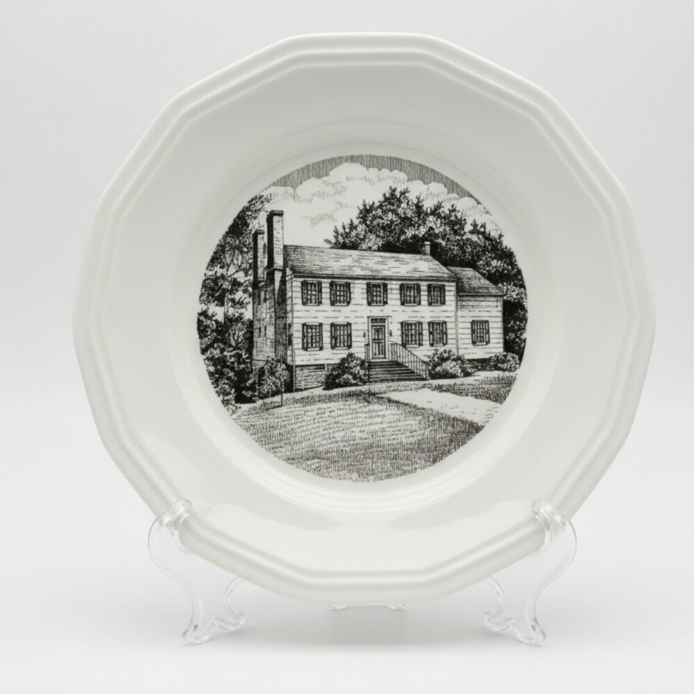 VINTAGE LUCILLE S PIPER MEMORY PLATE 1750